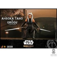 Preventa Hot Toys Ahsoka Tano And Grogu Star Wars The Mandalorian