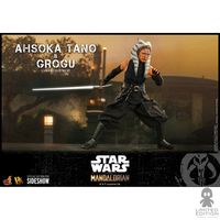 Preventa Hot Toys Ahsoka Tano And Grogu Star Wars The Mandalorian