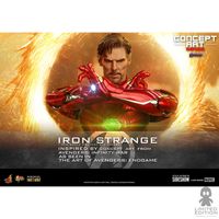 Hot Toys Figura Articulada Iron Strange Escala 1:6 Concept Art Series By Marvel - Limited Edition