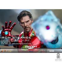 Hot Toys Figura Articulada Iron Strange Escala 1:6 Concept Art Series By Marvel - Limited Edition