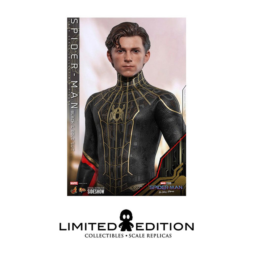 Preventa Hot Toys  Spider-Man Black & Gold Suit Marvel