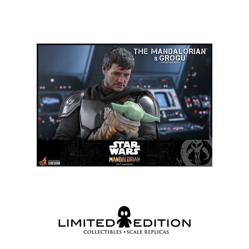 Preventa Hot Toys  The Mandalorian And Grogu Star Wars The Mandalorian