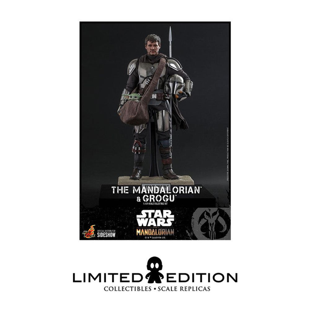 Preventa Hot Toys  The Mandalorian And Grogu Star Wars The Mandalorian