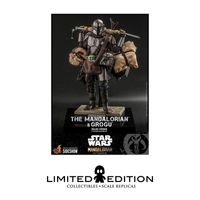 Preventa Hot Toys The Mandalorian And Grogu Deluxe Version Star Wars The Mandalorian