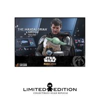 Preventa Hot Toys The Mandalorian And Grogu Deluxe Version Star Wars The Mandalorian