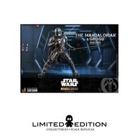 Preventa Hot Toys The Mandalorian And Grogu Deluxe Version Star Wars The Mandalorian