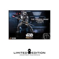 Preventa Hot Toys The Mandalorian And Grogu Deluxe Version Star Wars The Mandalorian