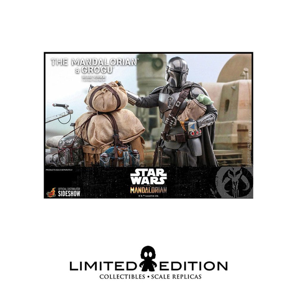 Preventa Hot Toys The Mandalorian And Grogu Deluxe Version Star Wars The Mandalorian