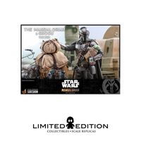 Preventa Hot Toys The Mandalorian And Grogu Deluxe Version Star Wars The Mandalorian