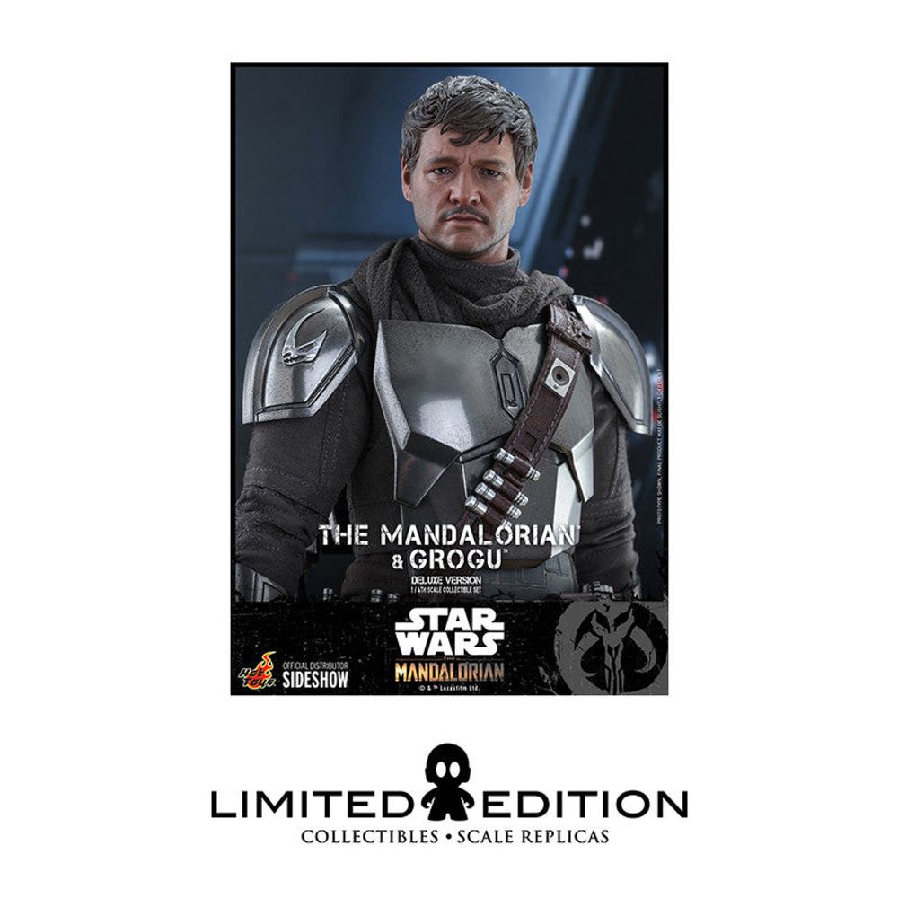 Preventa Hot Toys The Mandalorian And Grogu Deluxe Version Star Wars The Mandalorian