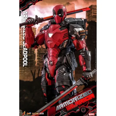 Hot Toys Figura Articulada Armorized Deadpool Concept Art Series By Marvel - Limited Edition