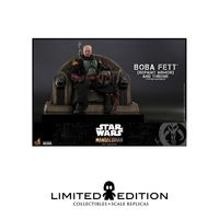 Preventa Hot Toys  Boba Fett Repaint Armor And Throne Star Wars