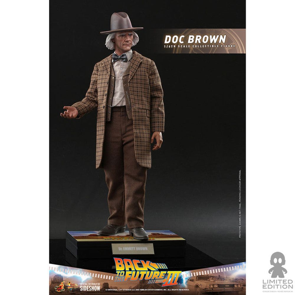 Preventa Hot Toys Doc Brown West Back To The Future