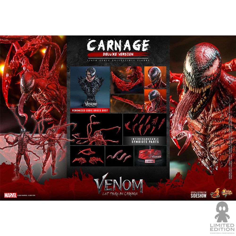 Preventa Hot Toys Carnage Deluxe Version Marvel