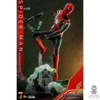 Hot Toys Figura Articulada Spider-Man Integrated Suit Escala 1:6 Spider-Man: No Way Home By Marvel - Limited Edition