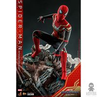 Hot Toys Figura Articulada Spider-Man Integrated Suit Escala 1:6 Spider-Man: No Way Home By Marvel - Limited Edition