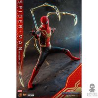 Hot Toys Figura Articulada Spider-Man Integrated Suit Escala 1:6 Spider-Man: No Way Home By Marvel - Limited Edition