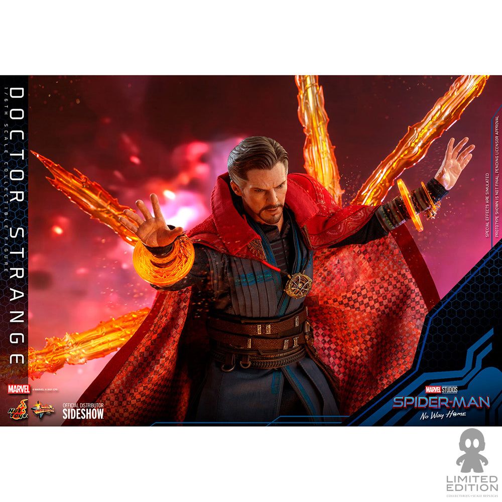 Hot Toys Figura Articulada Doctor Strange Escala 1:6 Spider-Man: No Way Home By Marvel - Limited Edition