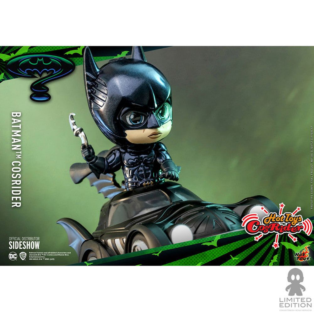 Hot Toys Cosbaby Batman En Batimóvil DC