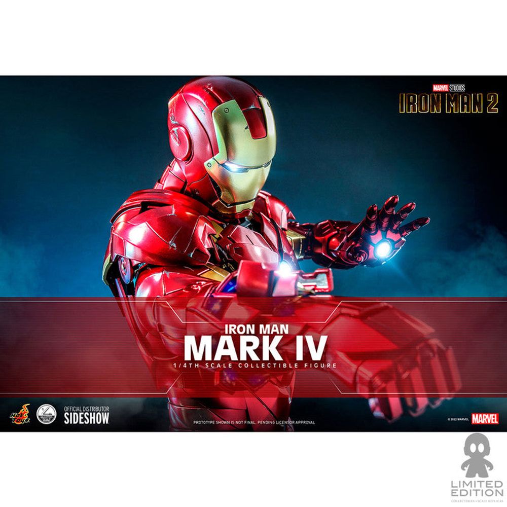 Preventa Hot Toys Iron Man Mark IV Marvel