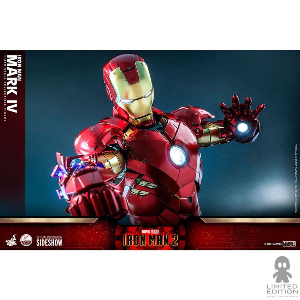 Preventa Hot Toys Iron Man Mark IV Marvel