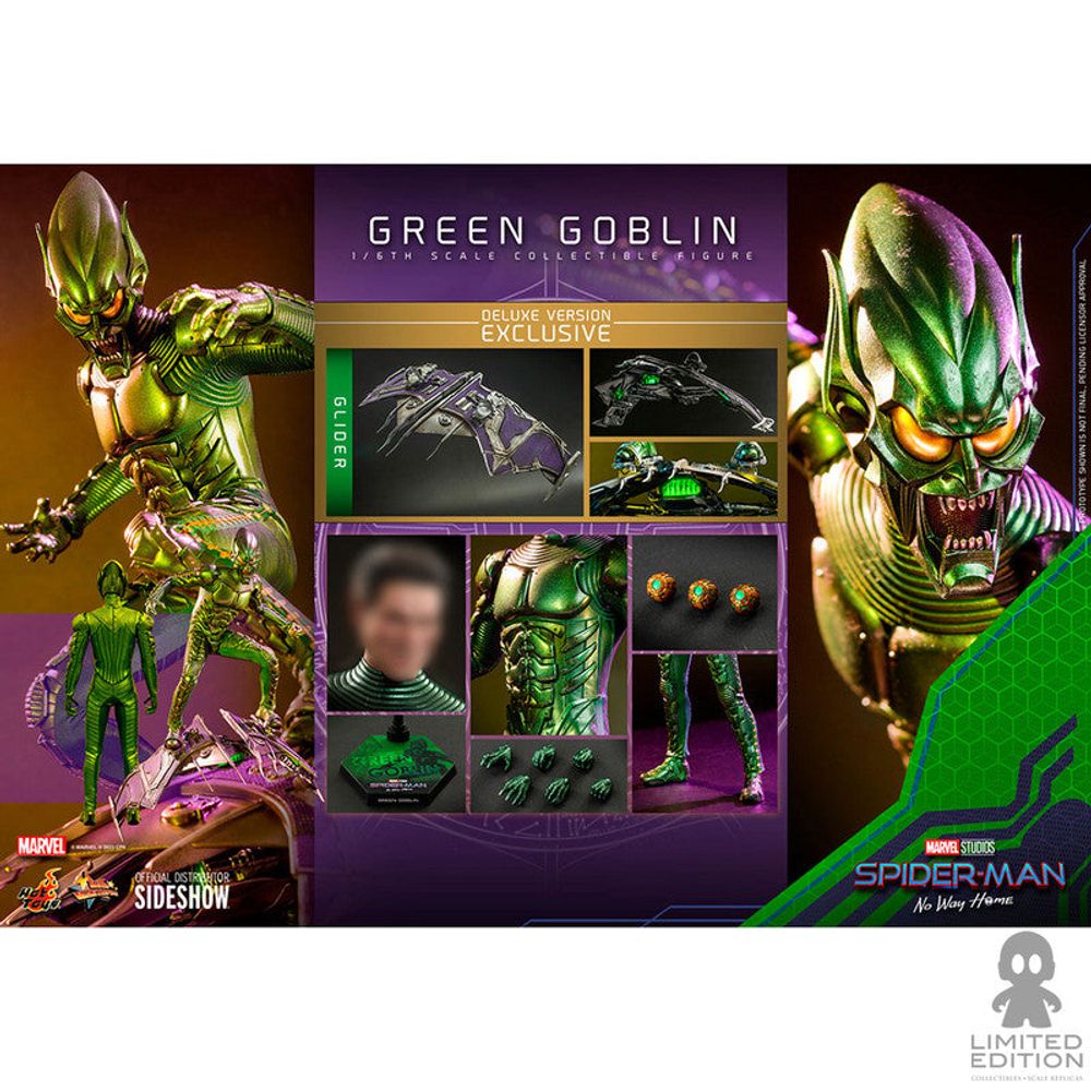 Preventa Hot Toys Green Goblin Deluxe Version Marvel