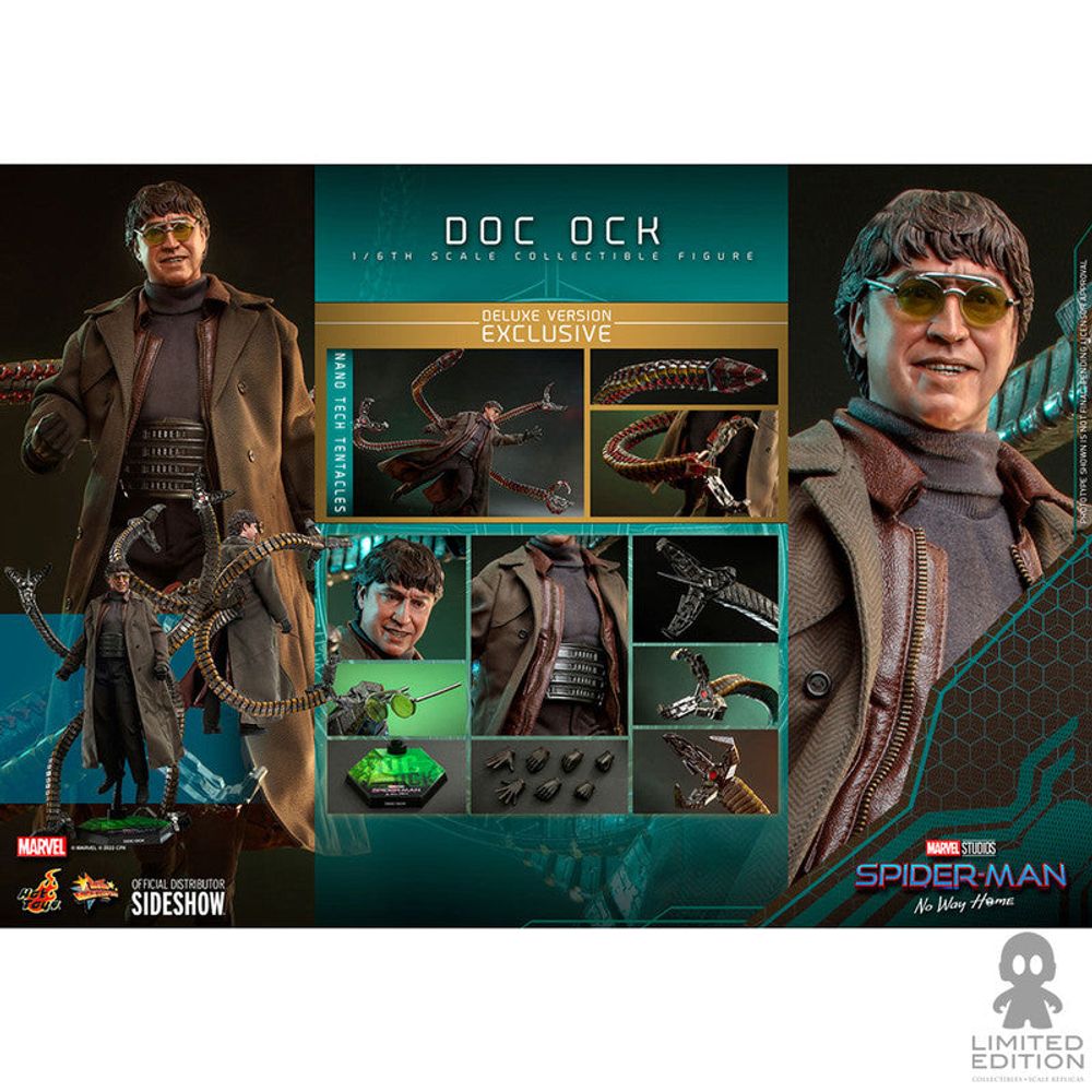 Preventa Hot Toys Doc Ock Deluxe Version Marvel Spider-Man No Way Home