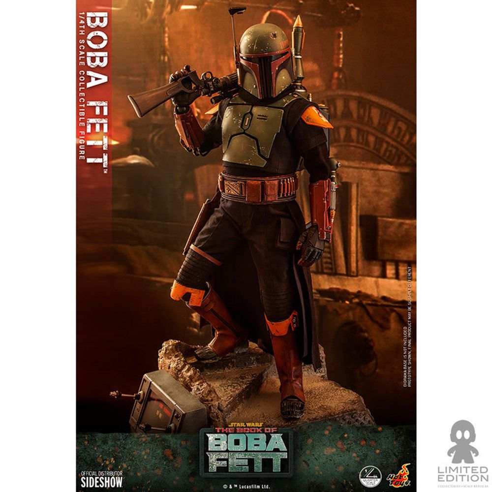 Preventa Hot Toys Boba Fett Escala 1:4 Star Wars The Mandalorian