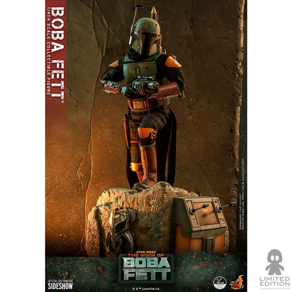 Preventa Hot Toys Boba Fett Escala 1:4 Star Wars The Mandalorian