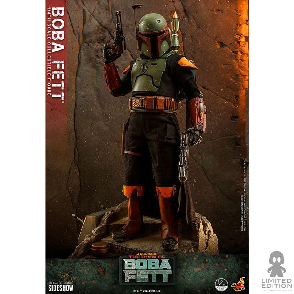 Preventa Hot Toys Boba Fett Escala 1:4 Star Wars The Mandalorian