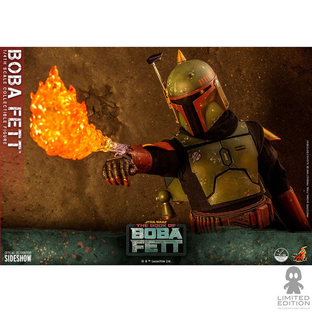 Preventa Hot Toys Boba Fett Escala 1:4 Star Wars The Mandalorian