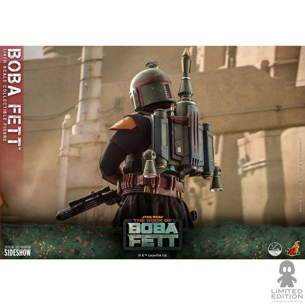 Preventa Hot Toys Boba Fett Escala 1:4 Star Wars The Mandalorian