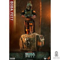 Preventa Hot Toys Boba Fett Escala 1:4 Deluxe Version Star Wars The Mandalorian