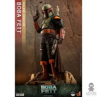 Preventa Hot Toys Boba Fett Escala 1:4 Deluxe Version Star Wars The Mandalorian