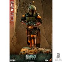 Preventa Hot Toys Boba Fett Escala 1:4 Deluxe Version Star Wars The Mandalorian