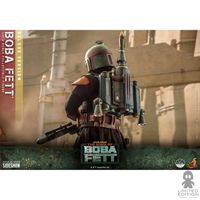 Preventa Hot Toys Boba Fett Escala 1:4 Deluxe Version Star Wars The Mandalorian