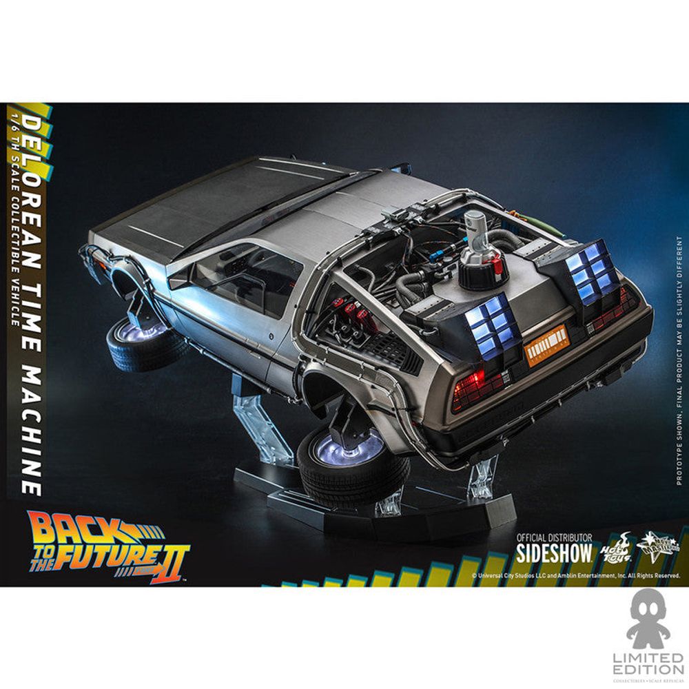 Preventa Hot Toys Delorean Time Machine Escala 1:6 Back To The Future