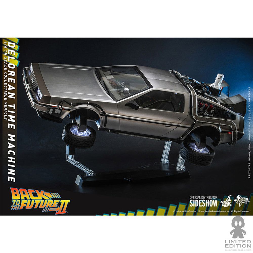 Preventa Hot Toys Delorean Time Machine Escala 1:6 Back To The Future