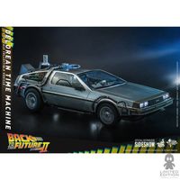 Preventa Hot Toys Delorean Time Machine Escala 1:6 Back To The Future