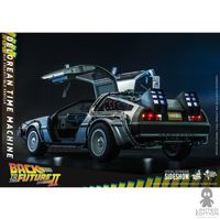 Preventa Hot Toys Delorean Time Machine Escala 1:6 Back To The Future