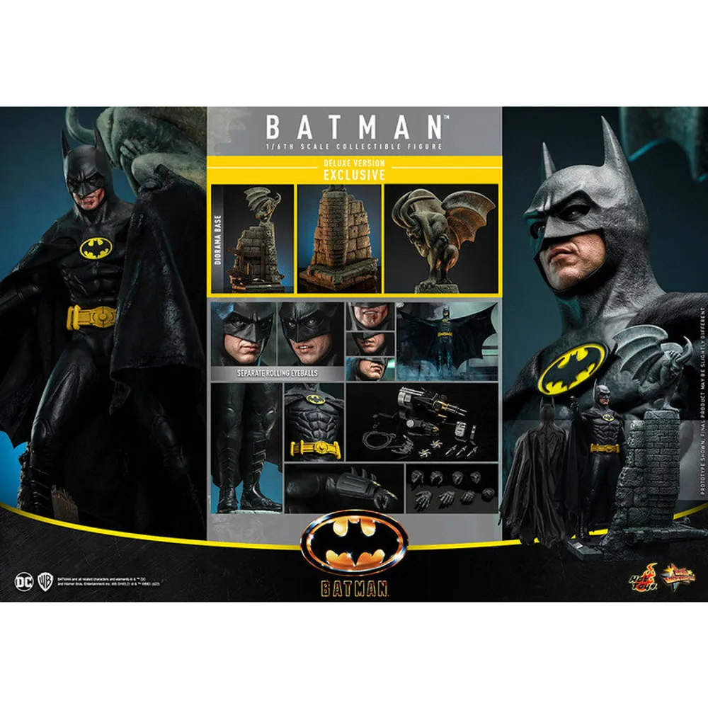 Preventa Hot Toys Figura Articulada Deluxe Version Escala 1:6 Batman By Dc - Limited Edition