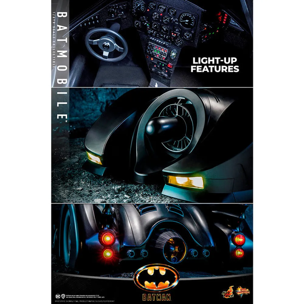 Preventa Hot Toys Vehículo Batmobile Escala 1:6 Batman By Dc - Limited Edition