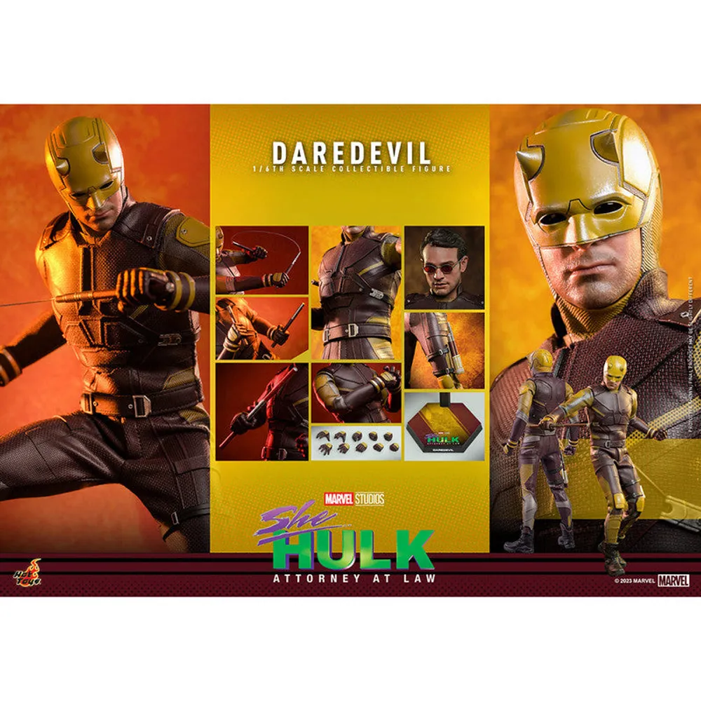 Preventa Hot Toys Figura Articulada Daredevil Escala 1:6 She-Hulk By Marvel - Limited Edition