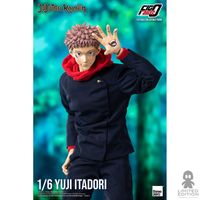 Threezero Figura Articulada Yuji Itadori Escala 1:6 Jujutsu Kaisen By Gege Akutami - Limited Edition