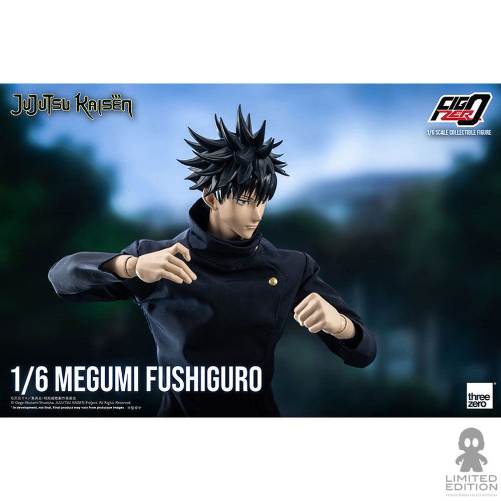 Threezero Figura Articulada Megumi Fushiguro Escala 1:6 Jujutsu Kaisen By Gege Akutami - Limited Edition