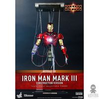 Hot Toys Figura Articulada Iron Man Mark Ill Construction Version Escala 1:6 Iron Man By Marvel - Limited Edition