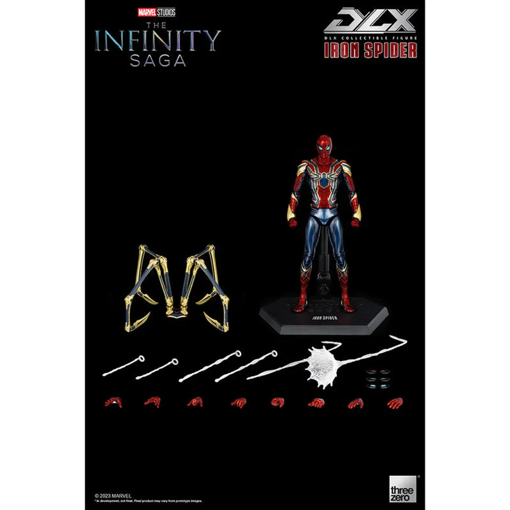 Preventa Threezero Figura Articulada Iron Spider Dlx Avengers: Infinity War By Marvel - Limited Edition