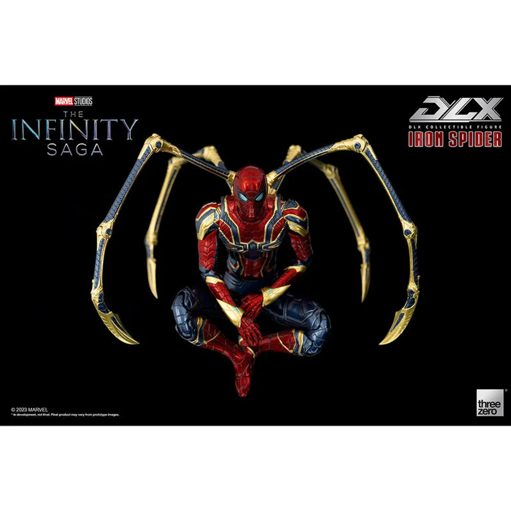 Preventa Threezero Figura Articulada Iron Spider Dlx Avengers: Infinity War By Marvel - Limited Edition