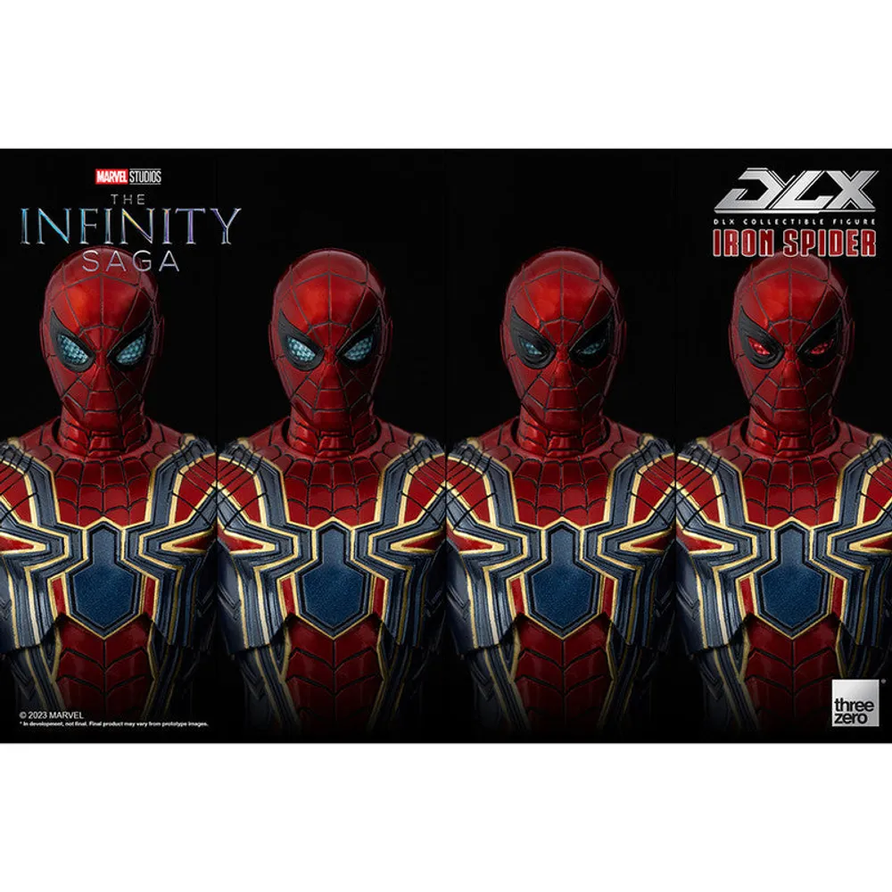 Preventa Threezero Figura Articulada Iron Spider Dlx Avengers: Infinity War By Marvel - Limited Edition