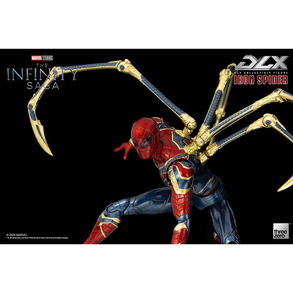 Preventa Threezero Figura Articulada Iron Spider Dlx Avengers: Infinity War By Marvel - Limited Edition